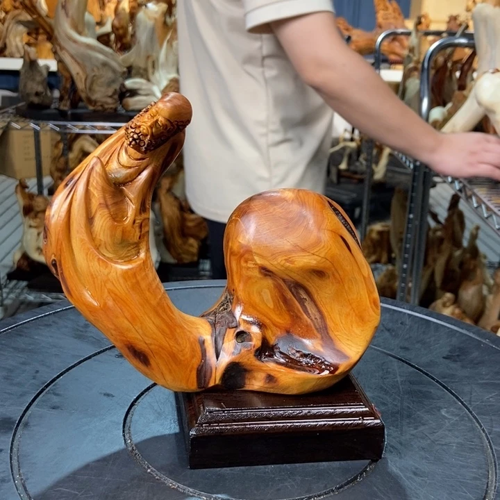 柏木（崖柏）手把件