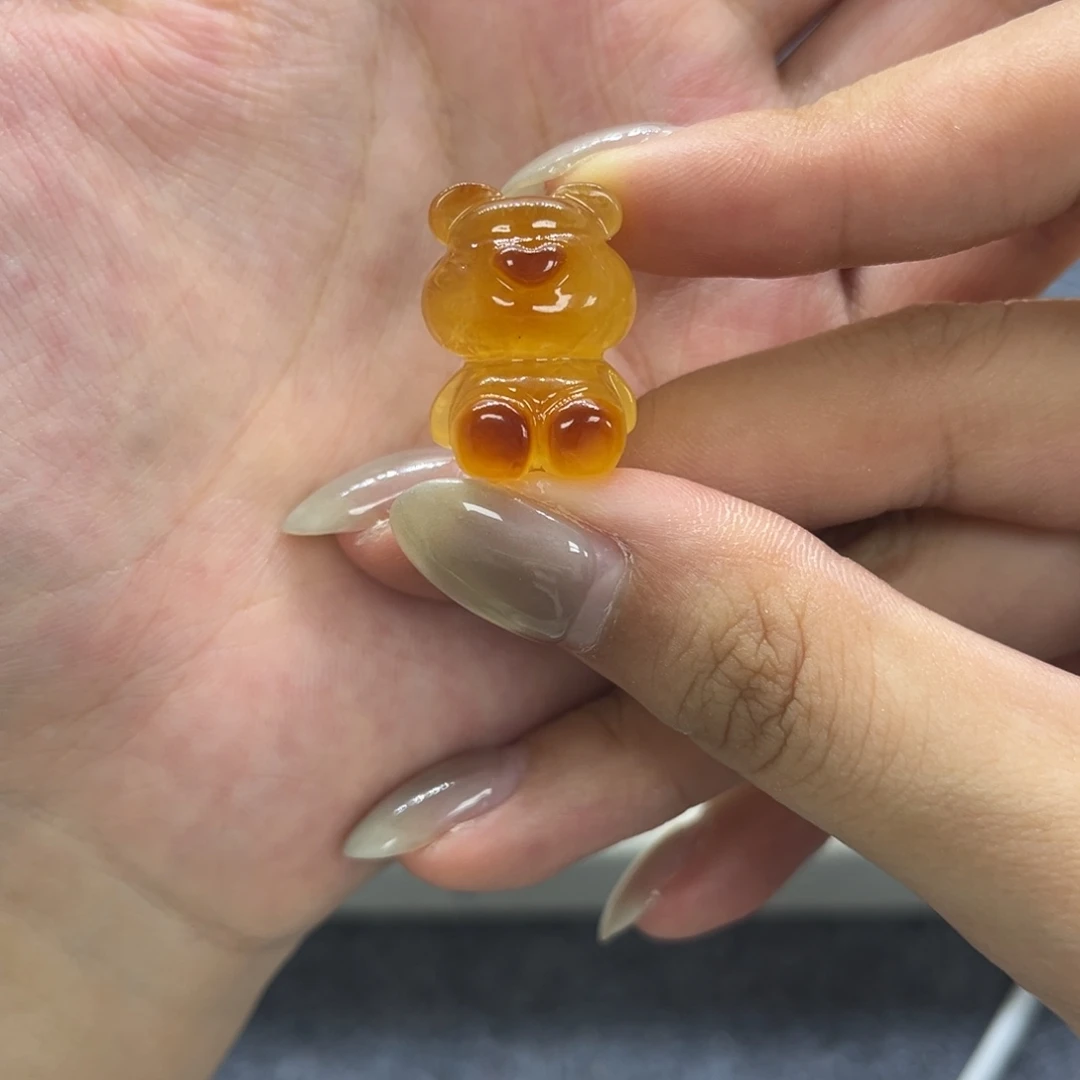 琥珀颈饰未镶嵌天然琥珀