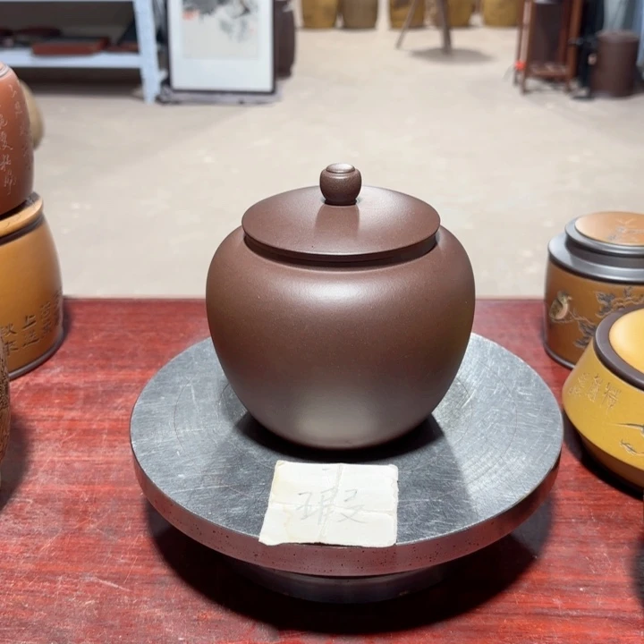 紫砂茶叶罐。。。。。。。。
