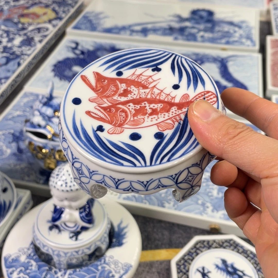 景德镇陶瓷手工手绘