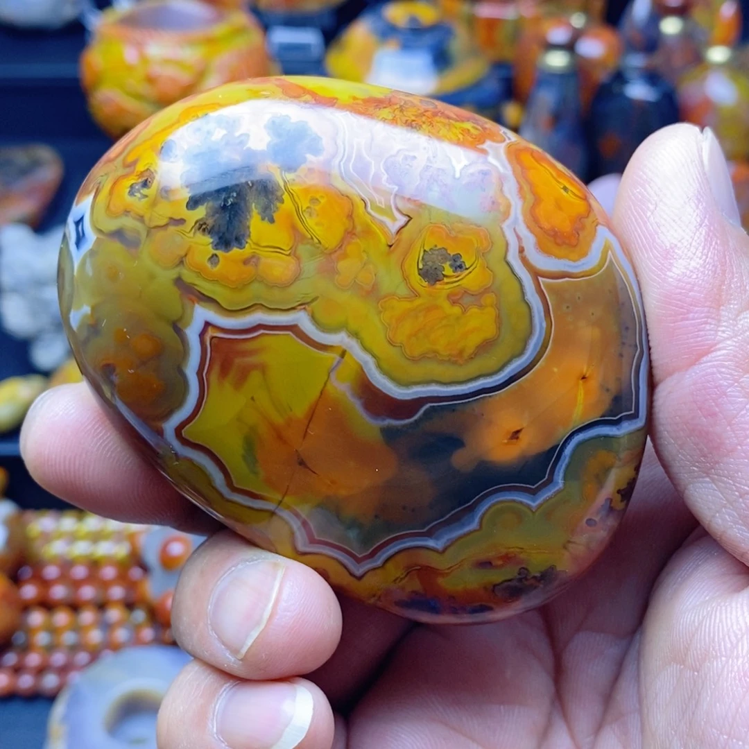 帅***蝠玛瑙/玉髓未镶嵌颈饰