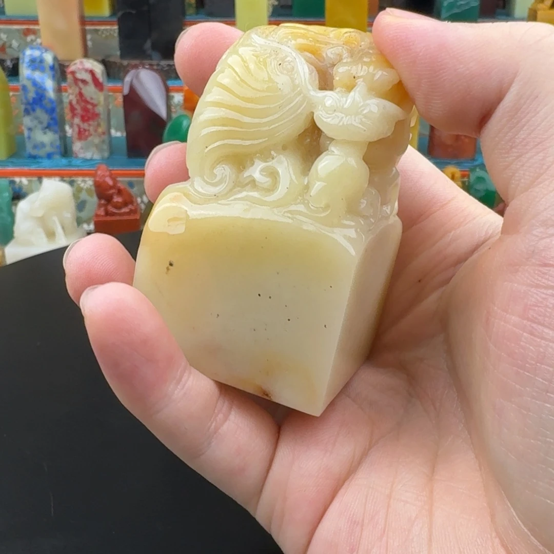 达***手寿山石印石寿山芙蓉154