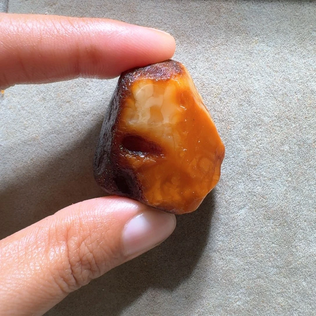 未镶嵌定制琥珀狂***牛定制