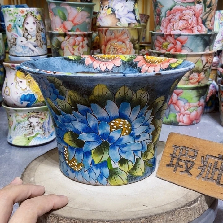 景德镇艺术手绘作品