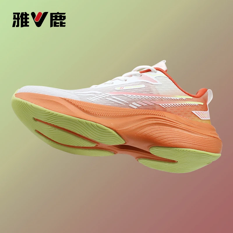 yaloo/雅鹿高能感体育运动鞋男女同款透气网面软弹飞织鞋Y8360.Q