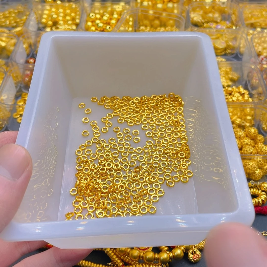 锆石铜合金新款盘缠5mm10颗