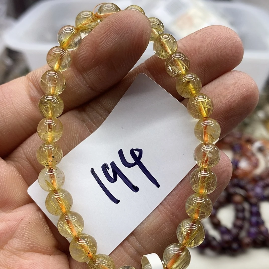 水晶手链未镶嵌天然