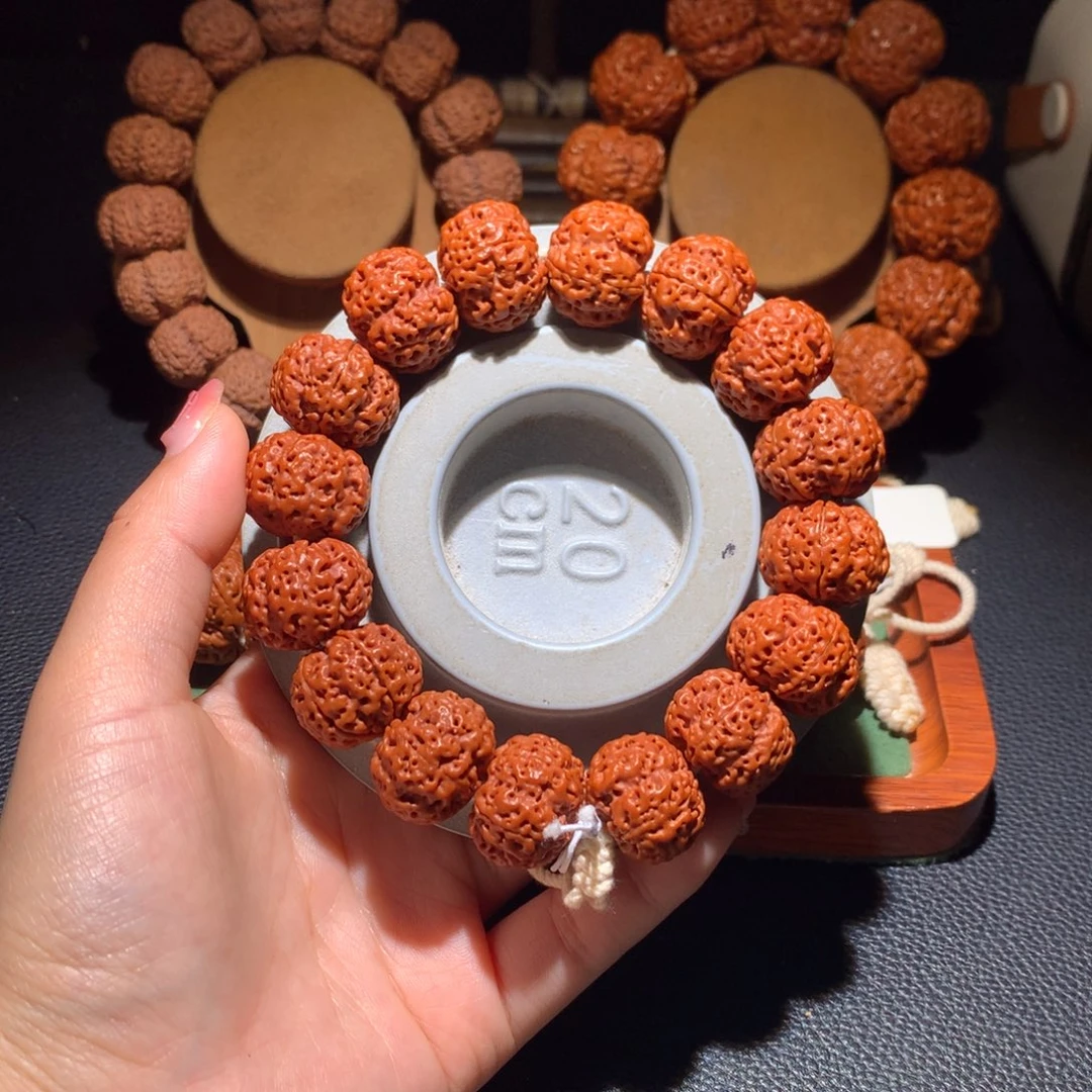 手串金刚菩提21尺寸蜂王定制