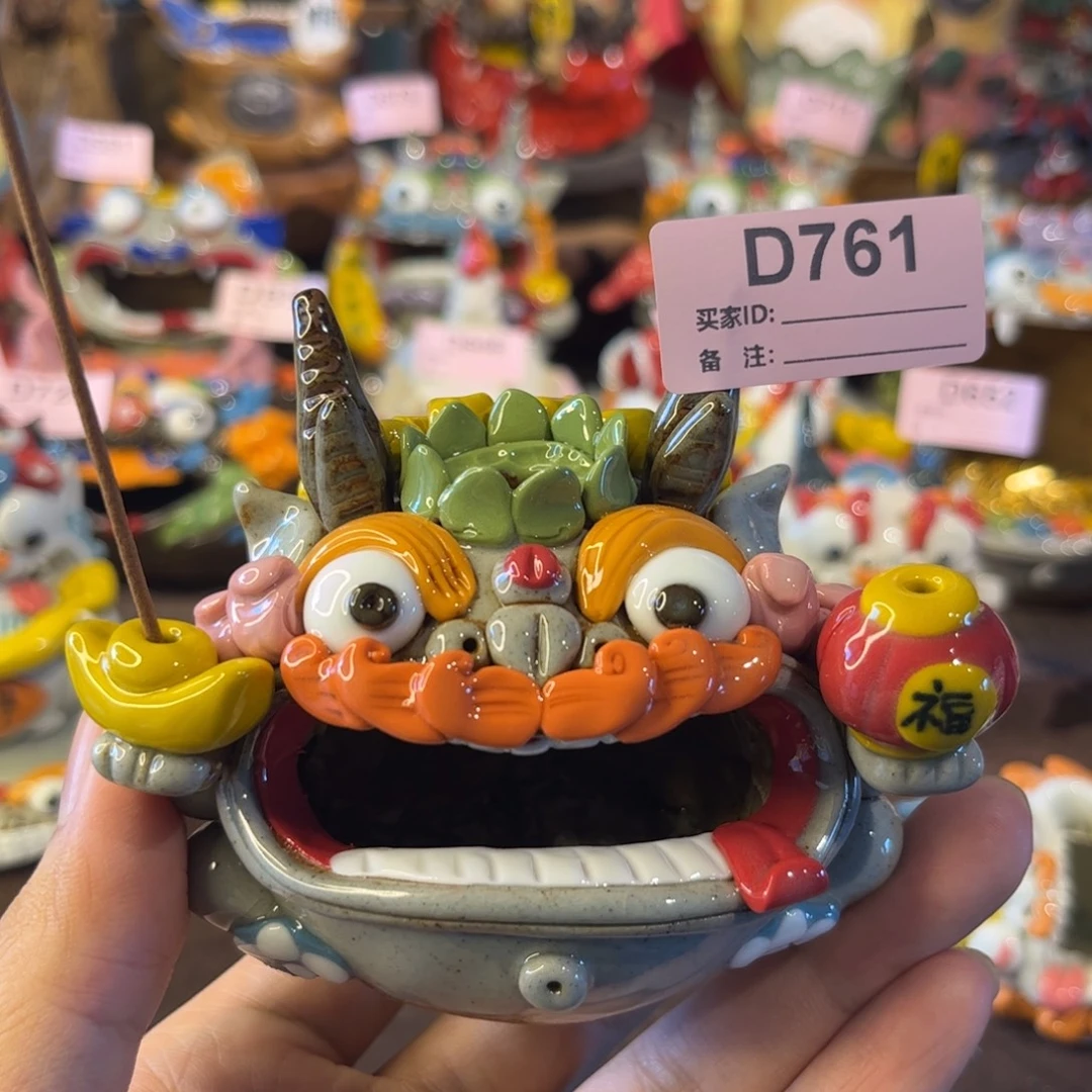 泥塑纯手工茶宠摆件
