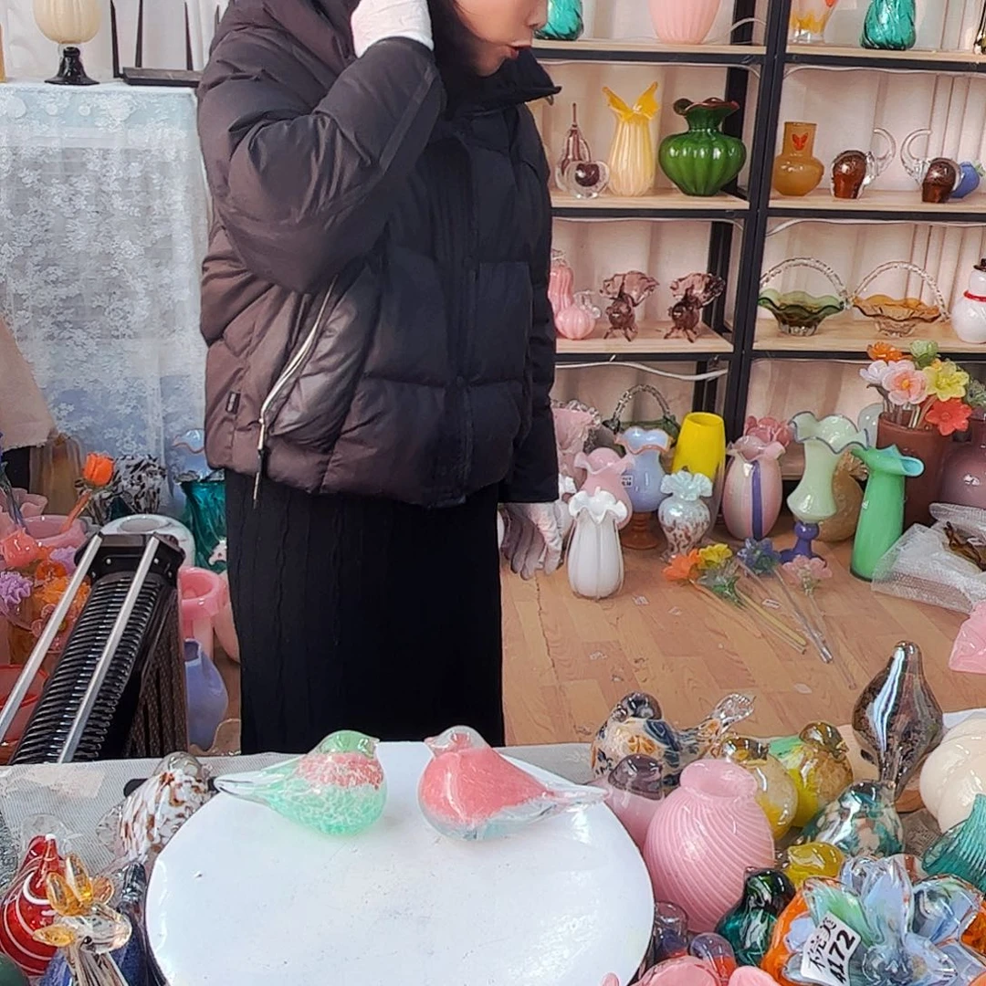 一对家悦花瓶花器摆件