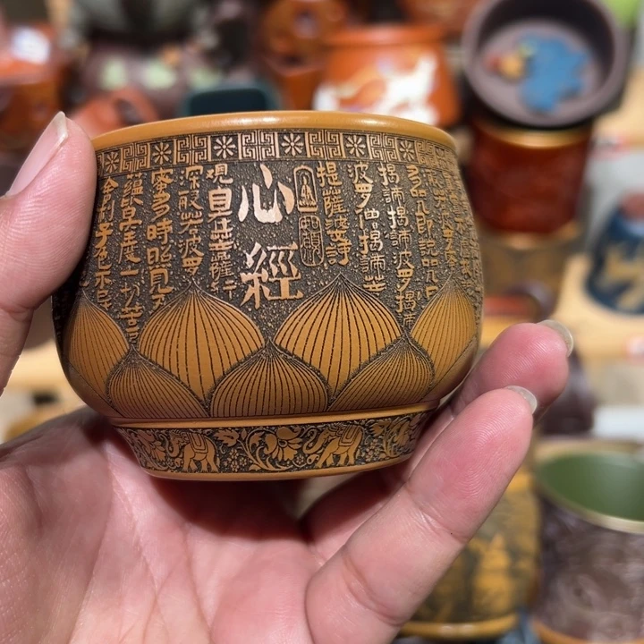 茶杯紫砂宜兴紫砂主人杯