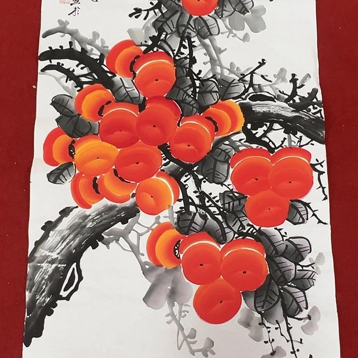竖款山水作品，进来欣赏一下吧……