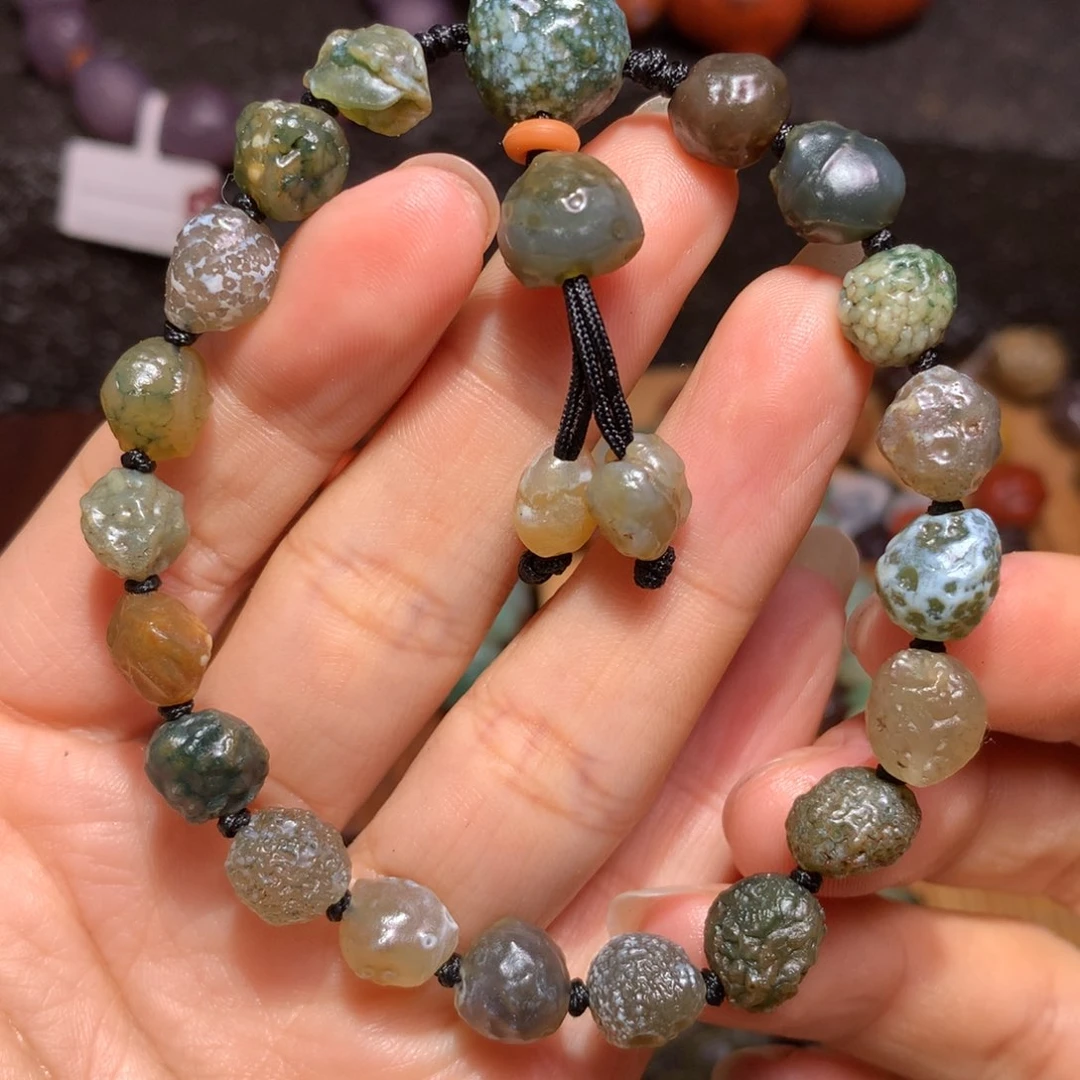 未镶嵌玛瑙/玉髓珠宝半成品