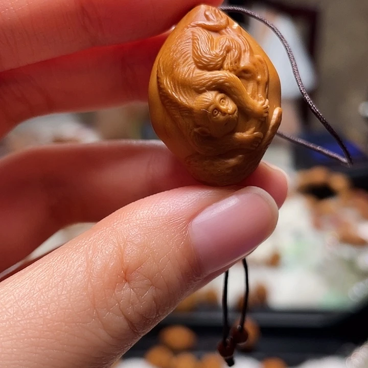 橄榄核吊坠橄榄核