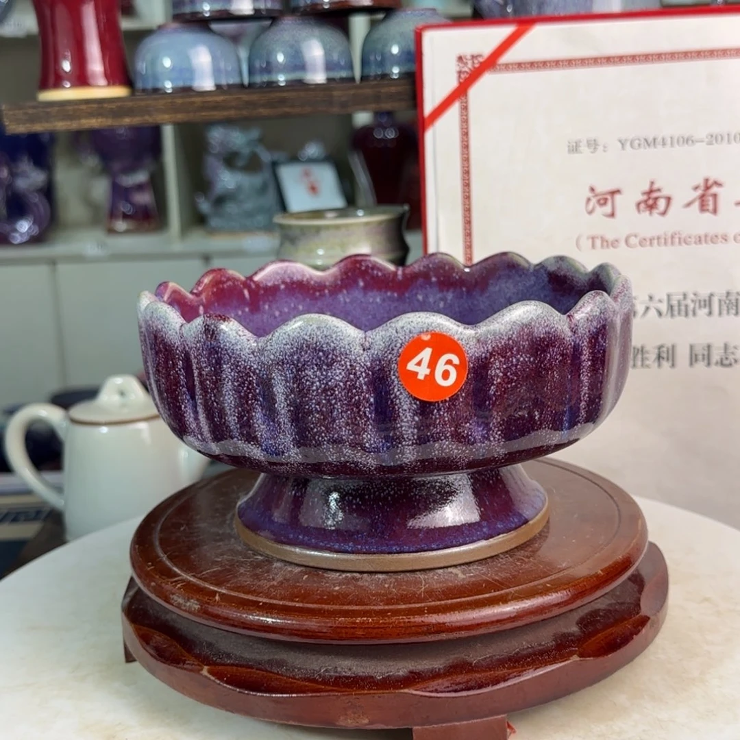 摆件郑家钧窑摆件
