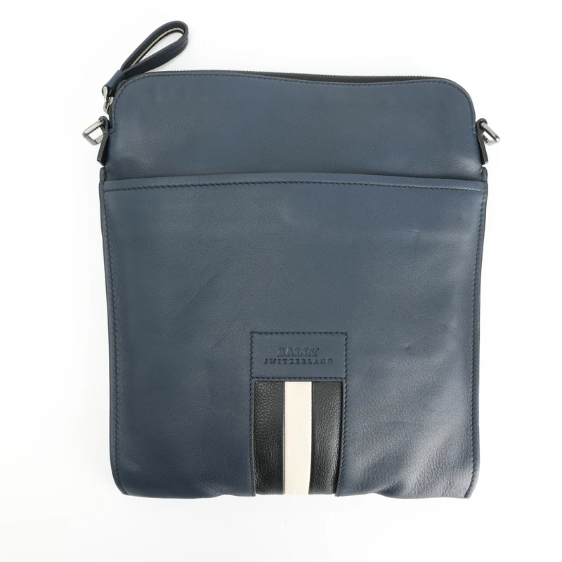 BALLY/巴利 男士大容量手提包单肩斜挎邮差包 B0STANN07