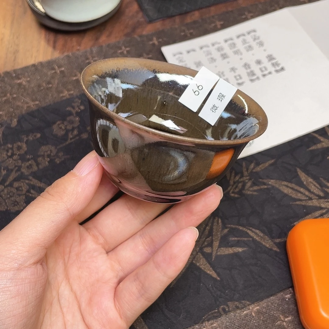 茶盏66 福临号建盏柴烧微瑕