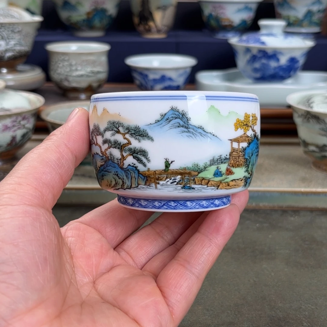 胡****杯子瓷我们观山观水观自在