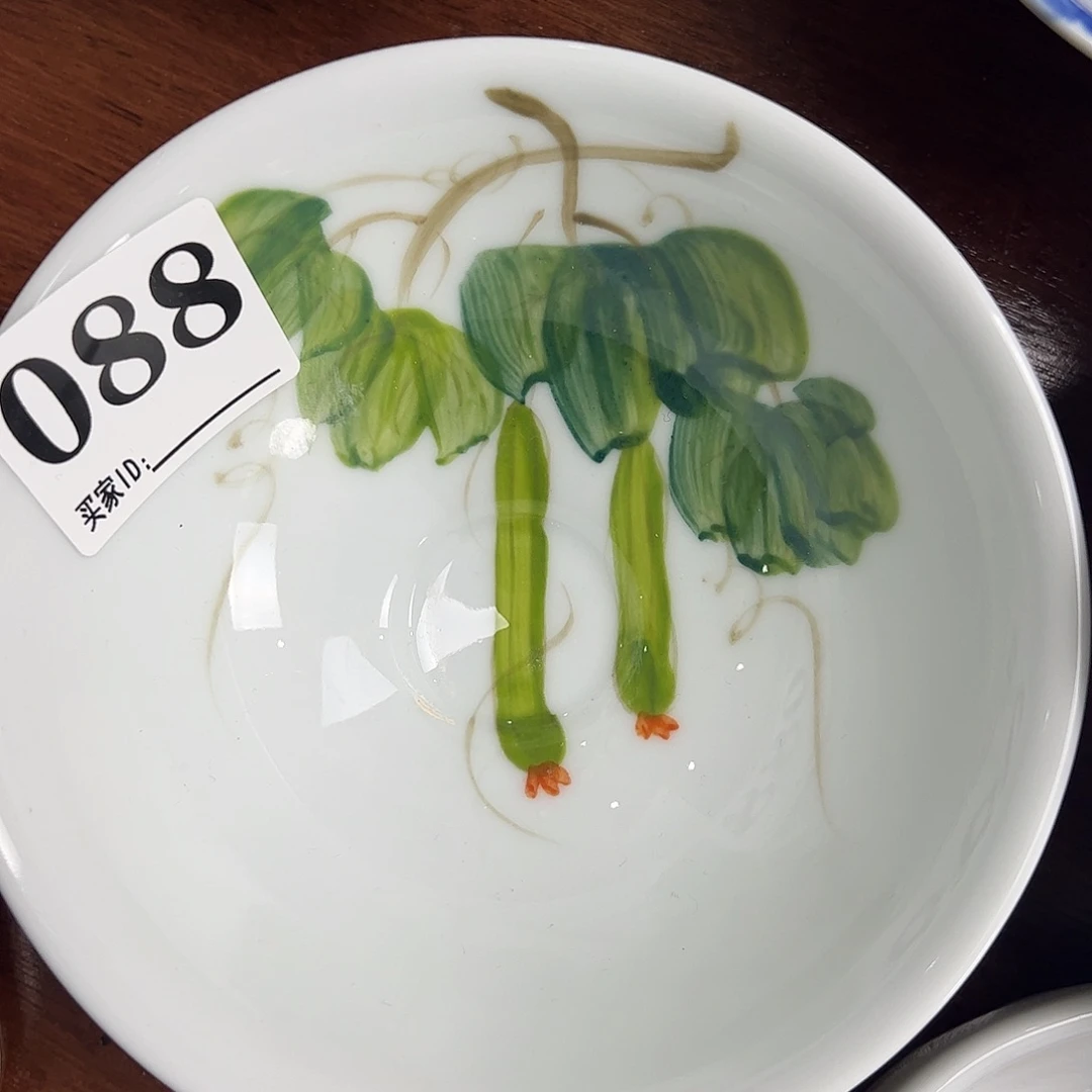 瓷片景德镇陶瓷手工手绘制作