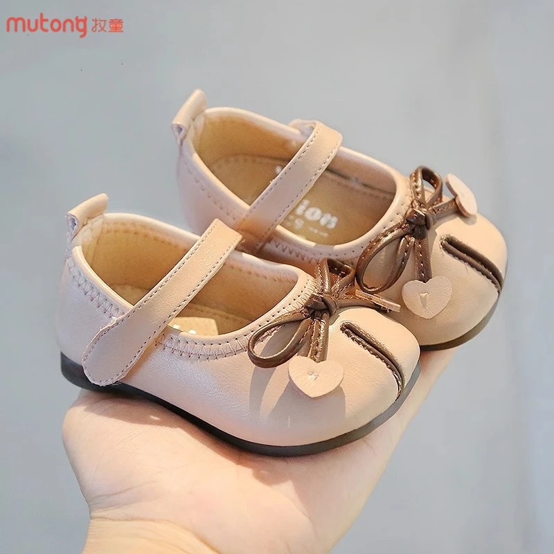 ABC学步鞋女宝宝鞋子小童公主鞋春款一岁小皮鞋女童鞋软底婴儿鞋