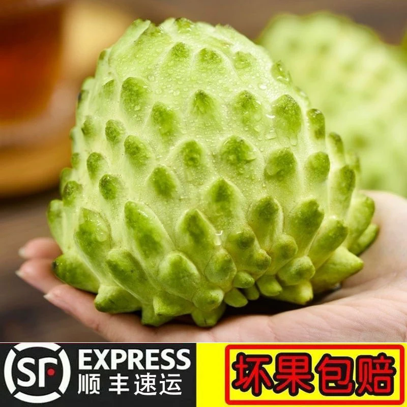 【顺丰+礼盒】新鲜凤梨释迦水果当季番荔枝牛奶释迦佛头果整箱2/5斤