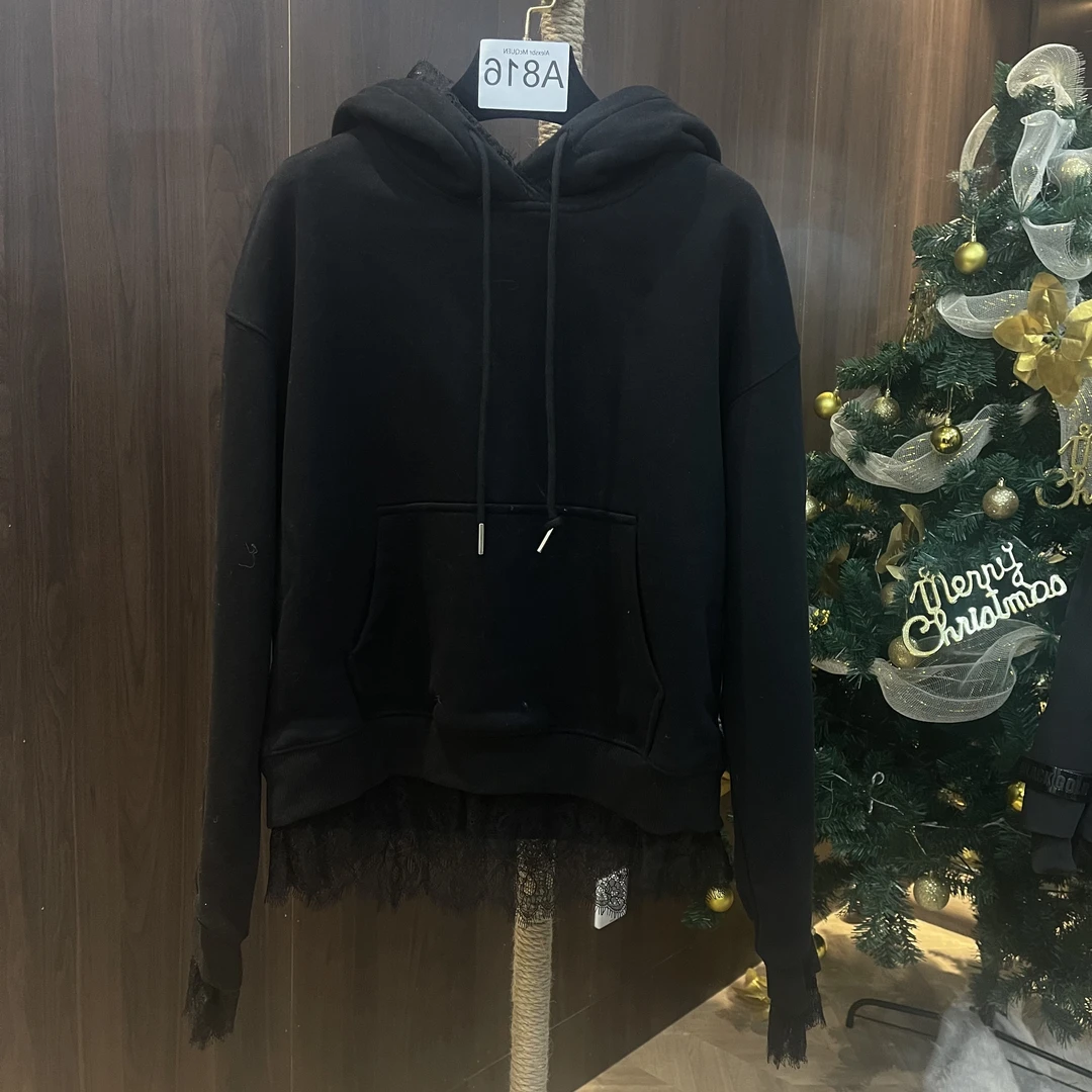 YDD•「A816」秋冬新款简约宽松时尚潮流休闲设计师百搭上衣9152-W