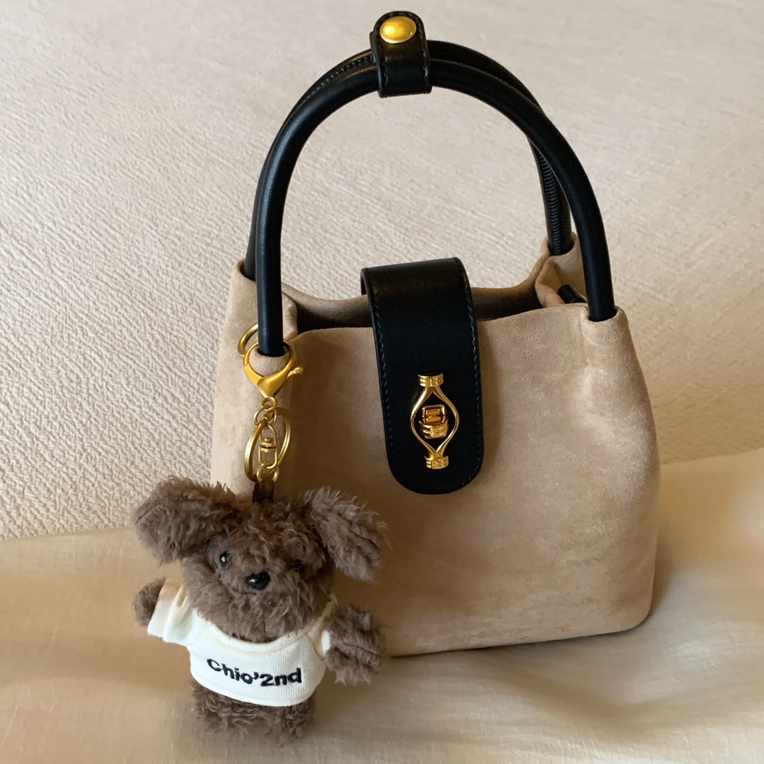 南风Chio2nd 水桶包包女高级小众不撞款手提单肩斜挎小包