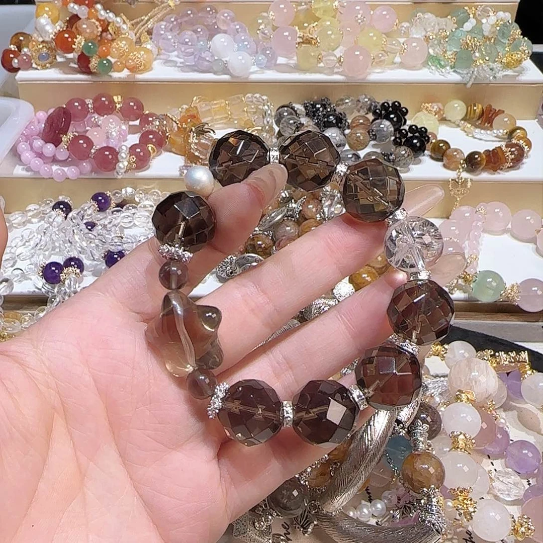 水晶手链未镶嵌吧