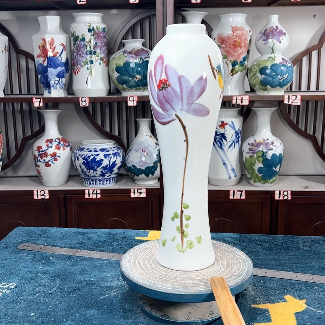 摆件景德镇陶瓷美鸟