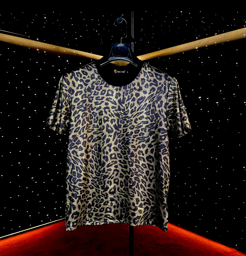 PULLMAN  金钱大豹  男士夏季舒适短袖T恤 PMB5051