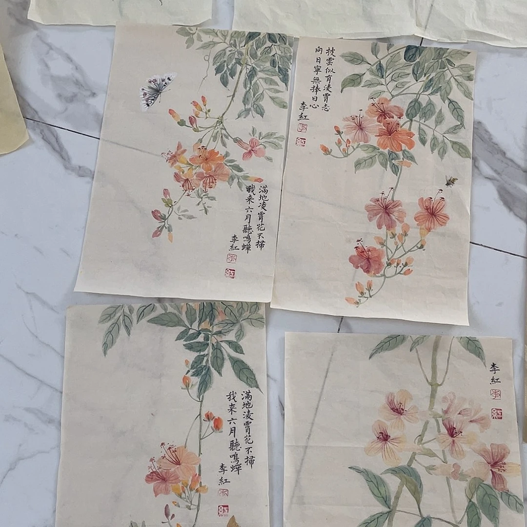 国画国画作品手绘作品