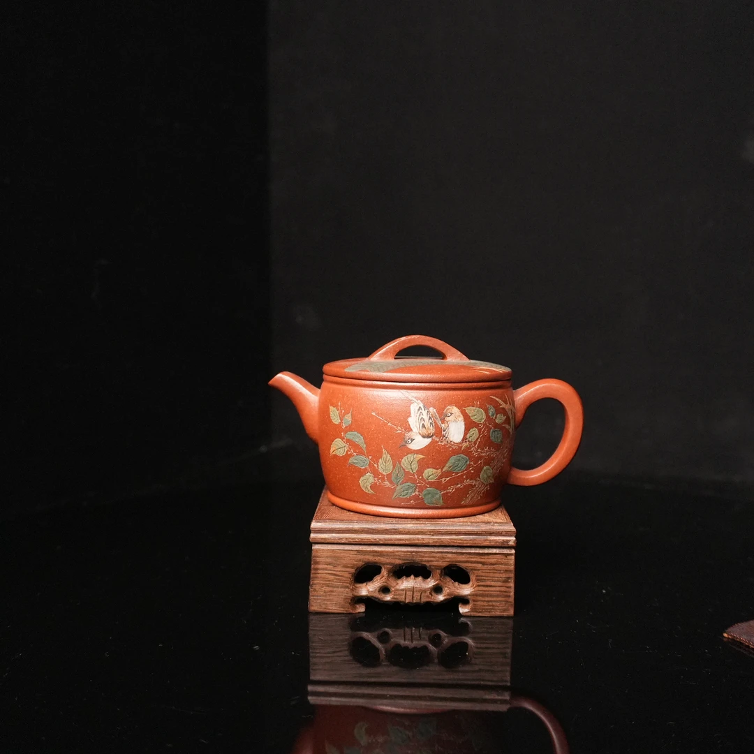 045  汉瓦 220CC  紫砂壶