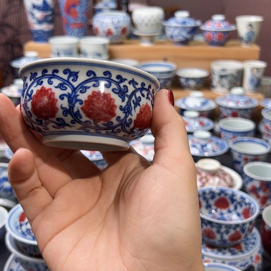 双沟线缠枝莲炉式杯啊啊啊啊啊啊啊啊啊啊