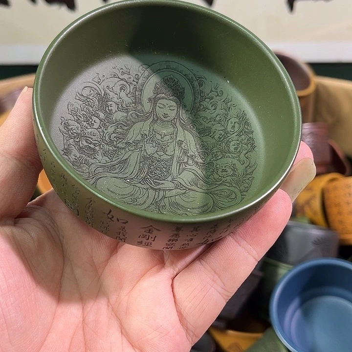 茶杯紫砂全手工紫砂主人杯