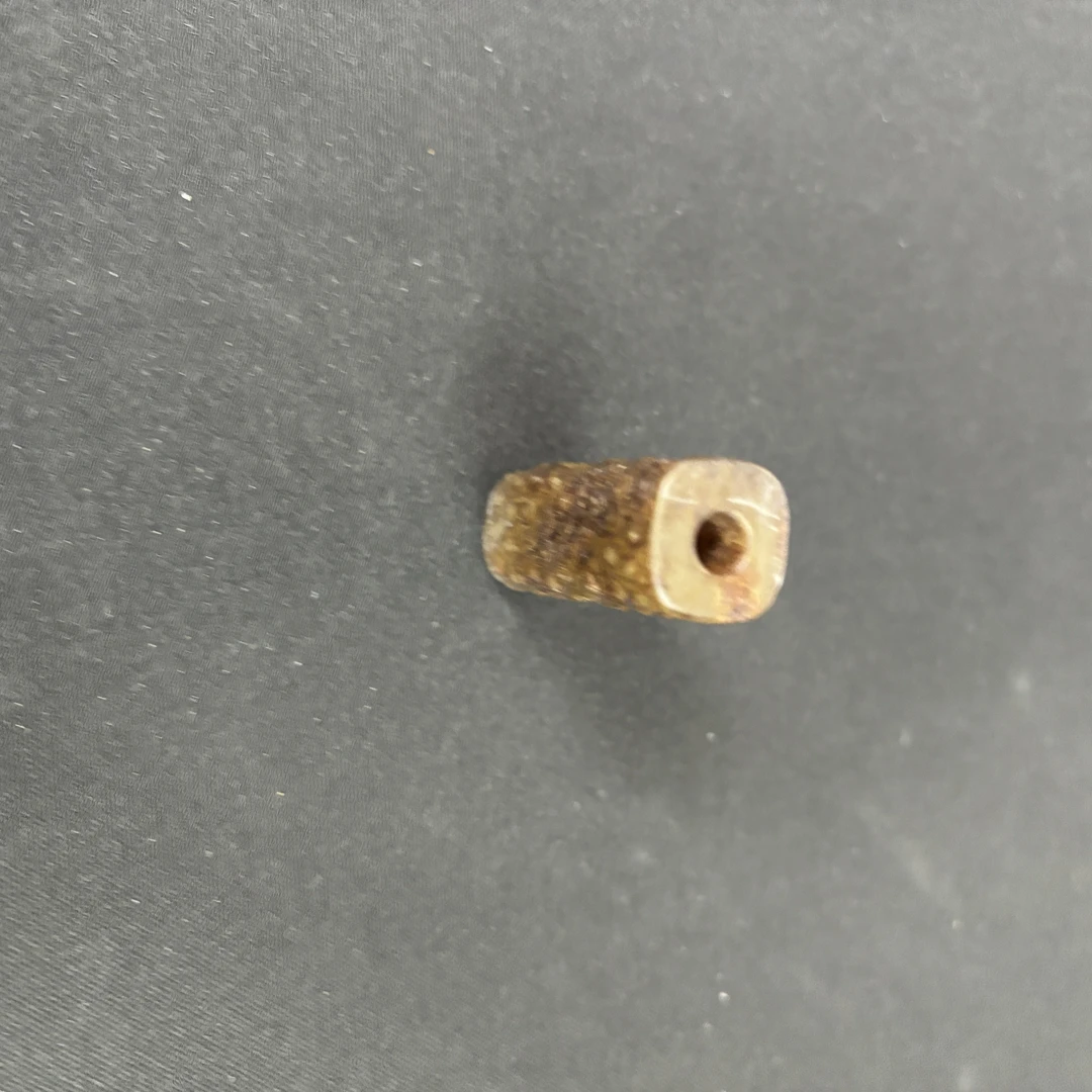 旧藏和田玉刻纹珠-NX