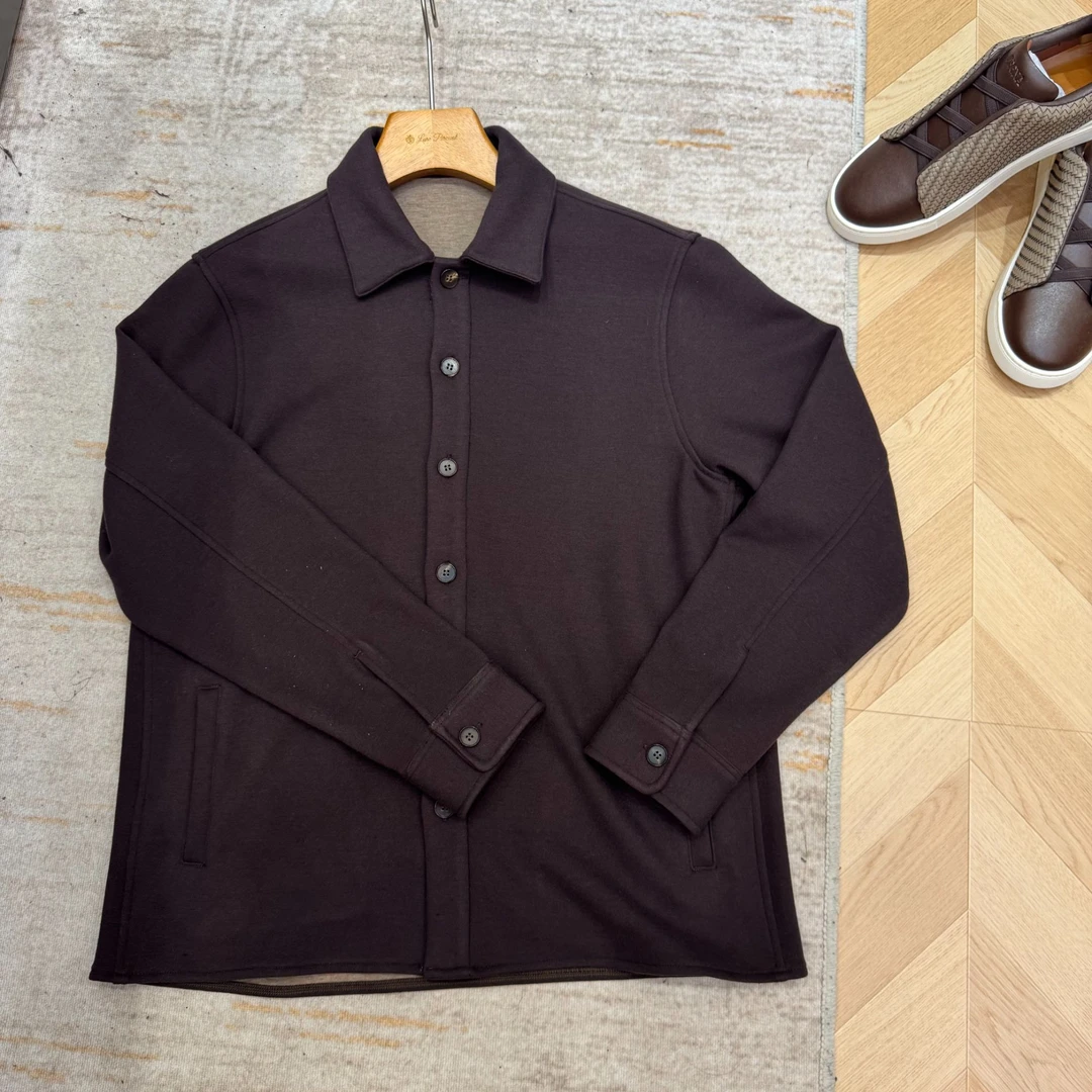 Loro Percival·高定男装 LP秋冬Whitney羊绒混纺桑蚕丝套装0053