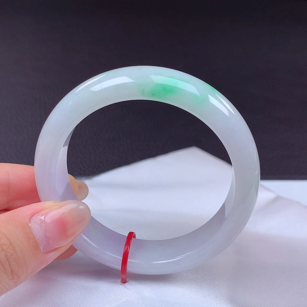 翡翠手镯未镶嵌54圈口431612