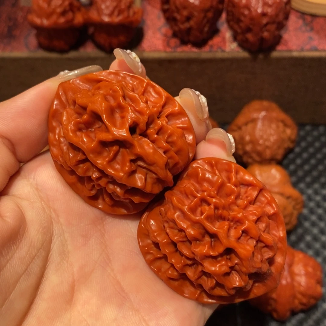 吊坠文玩核桃40.3玉化帝王，0578