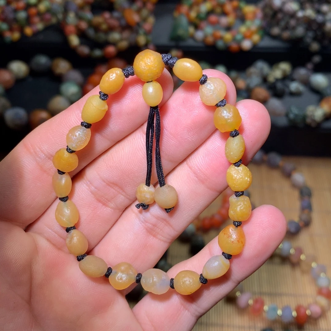 玛瑙/玉髓未镶嵌手链