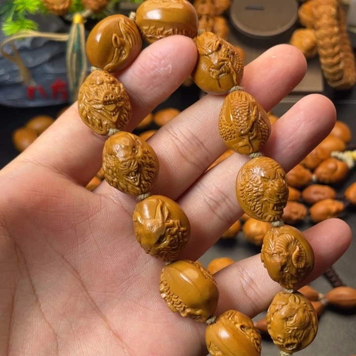 手串/手链橄榄核十二生肖