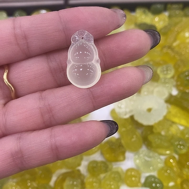 蛇纹石玉合金手链