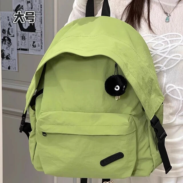 书包女生ins小众简约旅行登山揹包 初中高中学生大容量户外双肩包