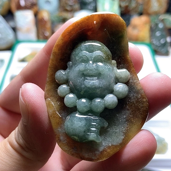 翡翠未镶嵌颈饰翡翠a货