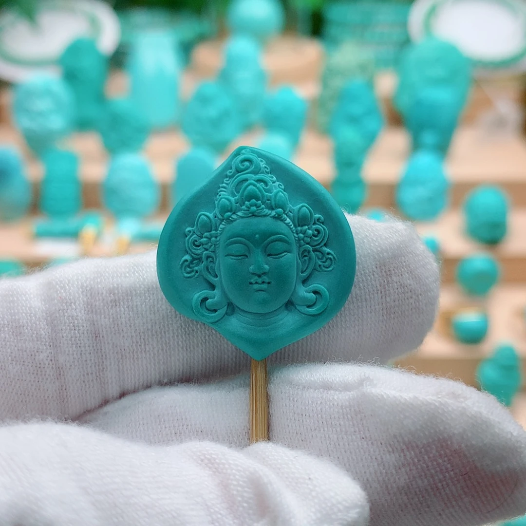 绿松石未镶嵌配饰