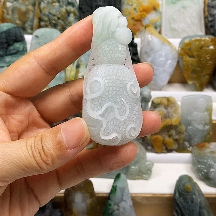 未镶嵌定制翡翠挂件3