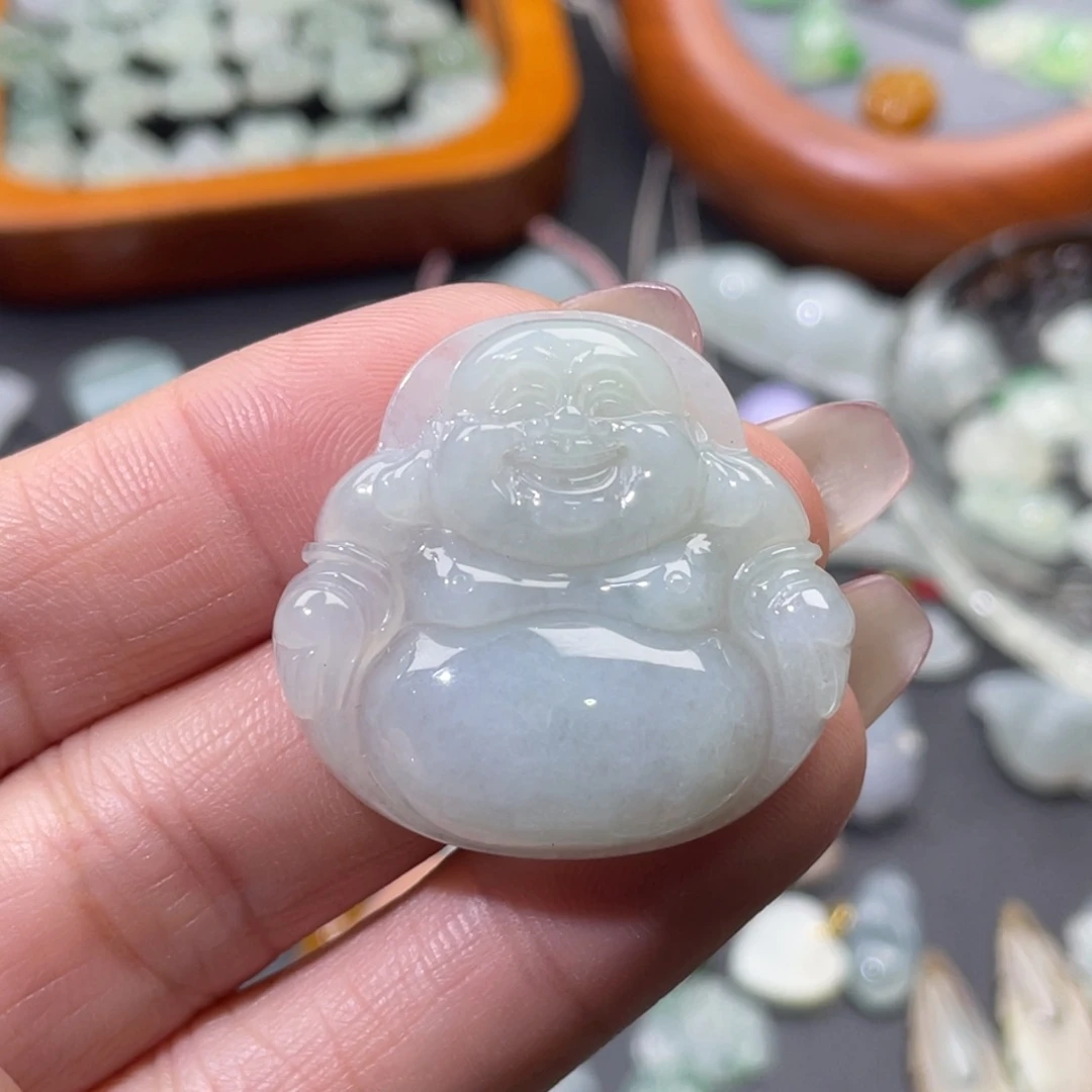 颈饰未镶嵌翡翠吊坠