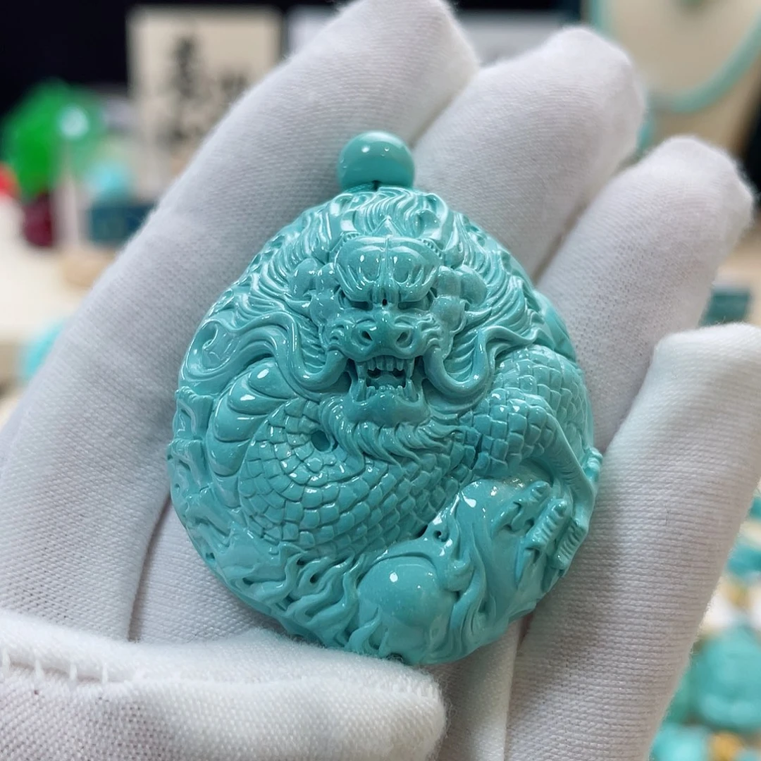 绿松石珠宝奇石未镶嵌