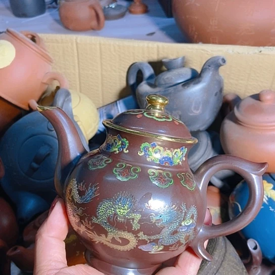 茶壶紫砂全手工制作宜兴紫砂