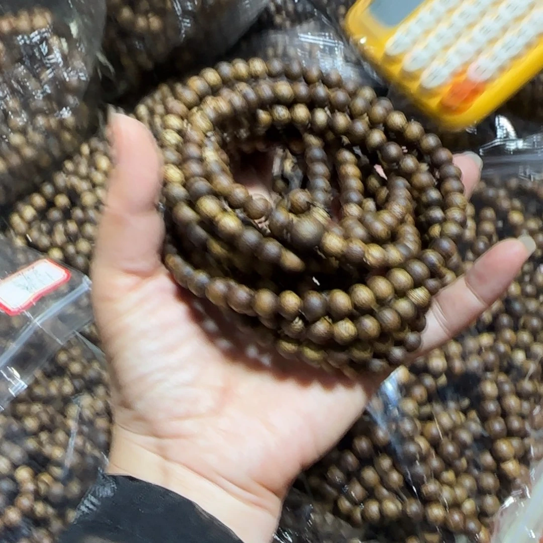 沉香手串醇化老料白露圆珠多圈7mm15g+多样性发一