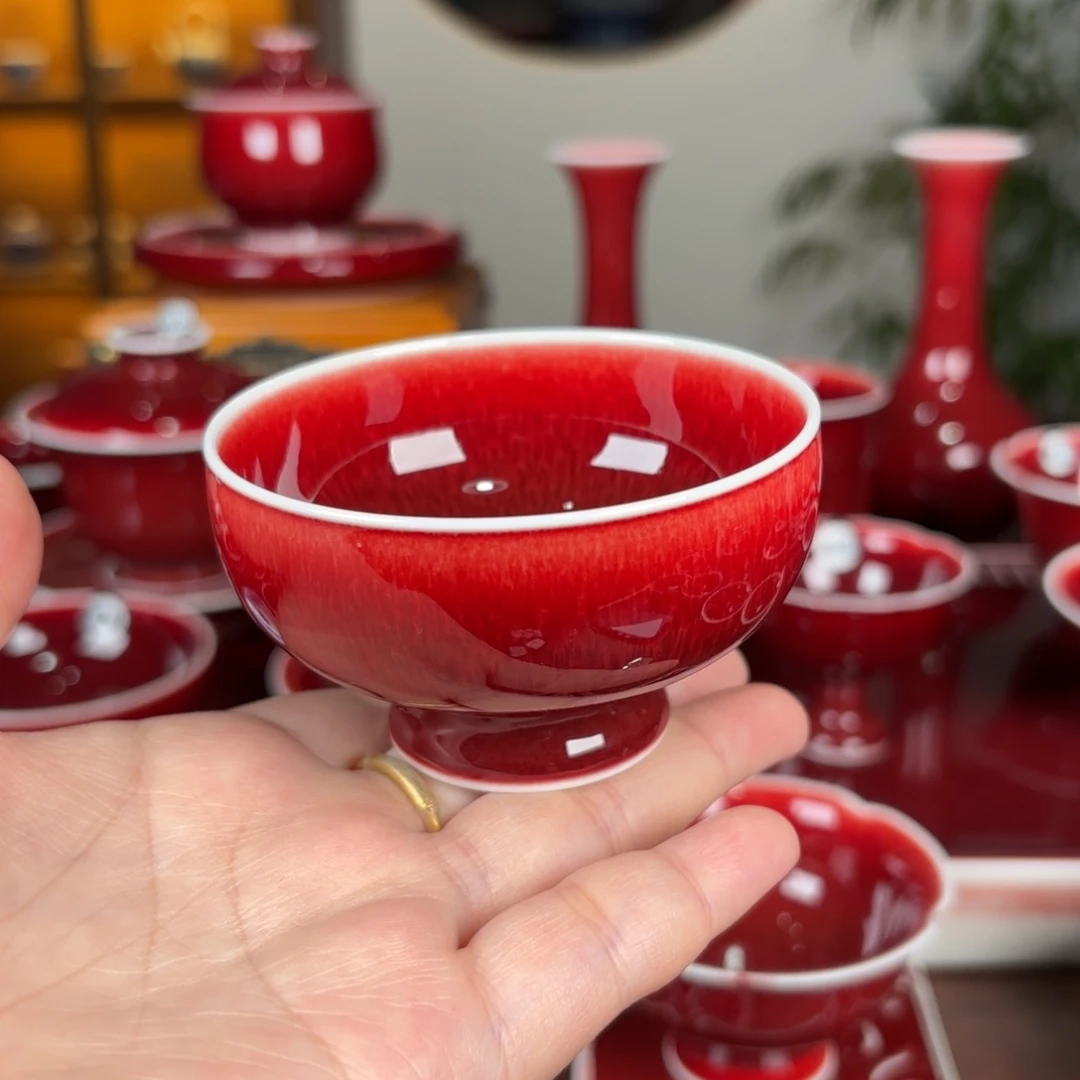 杯子景德镇高温原矿釉